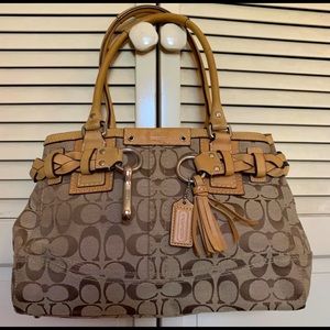 Coach Camel Shoulder bag J0982-F13065